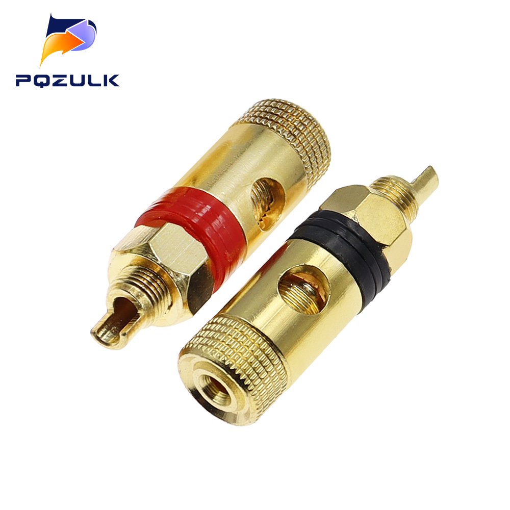 

PQZULK M8 gold-plated terminal магнитные колонки 2 шт.