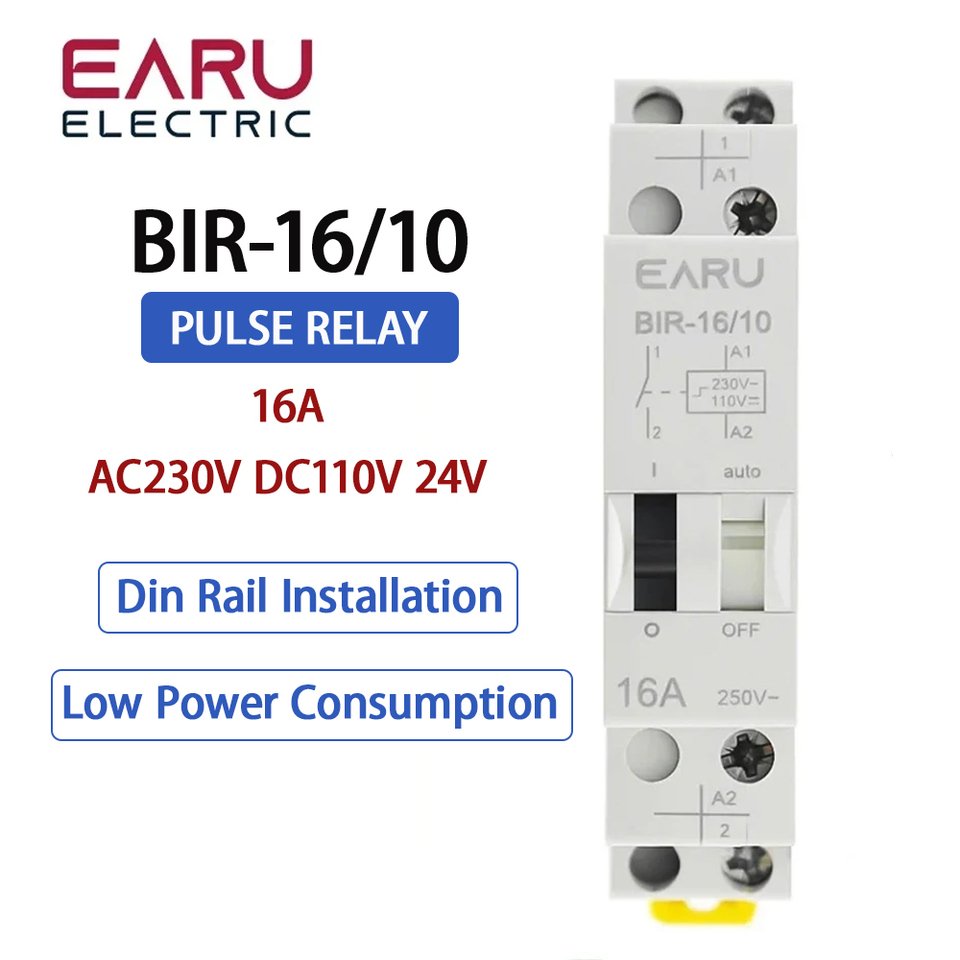 

Импульсное реле EARUELECTRIC BIR-16/10