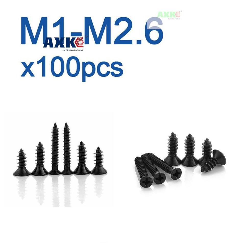 

Саморезы из углеродистой стали AXK M1.2-M2.6