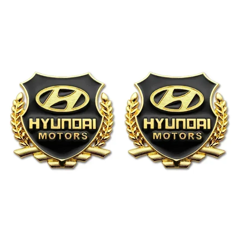 

2 шт. наклейки на окно автомобиля, боковой значок для Hyundai Elantra IX35 Creta Tucson I20 Accent I30 Ioniq Kona IX25 Santa Fe Getz Sonata