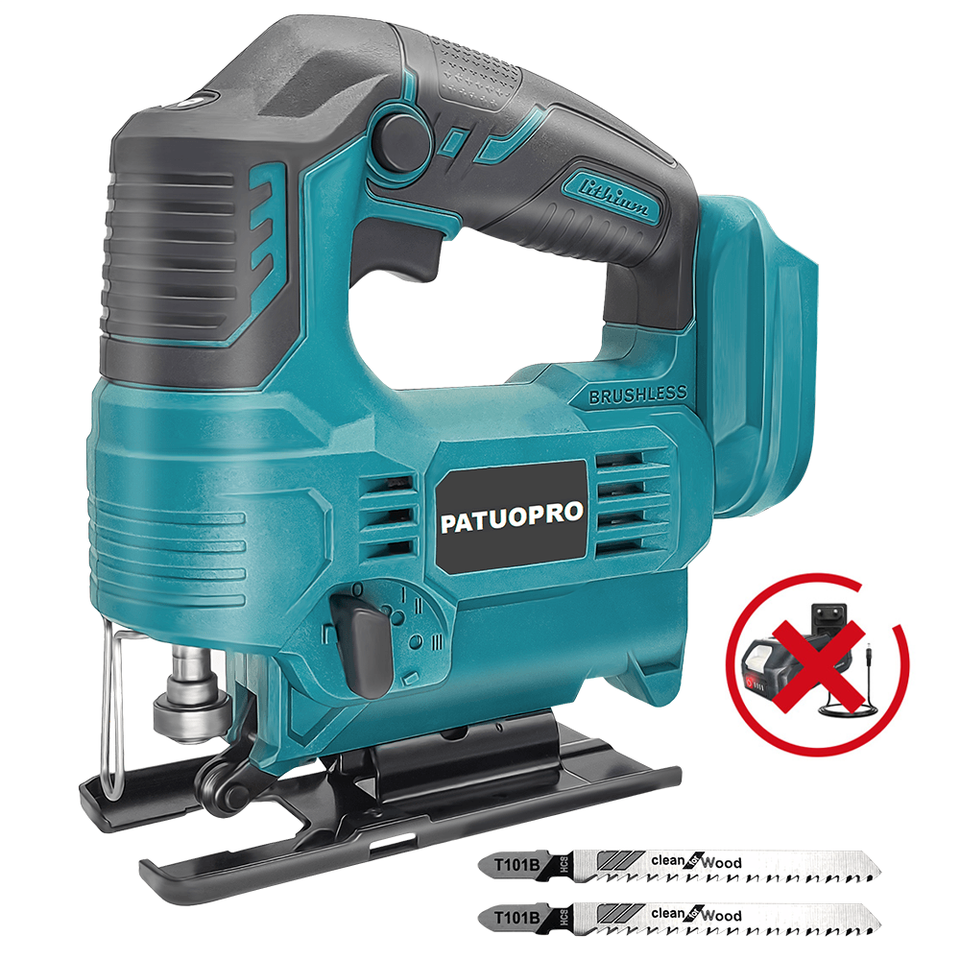 

Аккумуляторная бесщеточная пила PATUOPRO 21В 65мм для аккумулятора Makita 18В
