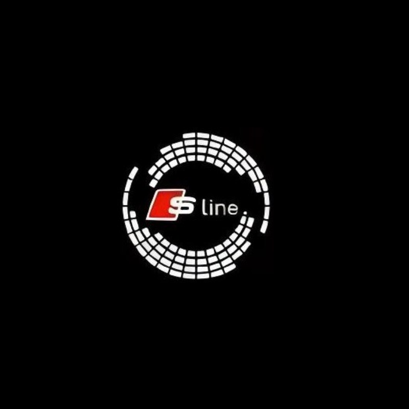 

Для Audi Sport SQ5 2014-2024 2023 2021 2017 2015 2016 2018 2019 S line Светодиодные фонари с логотипом Автомобильная дверная лампа Добро пожаловать Свет Аксессуары