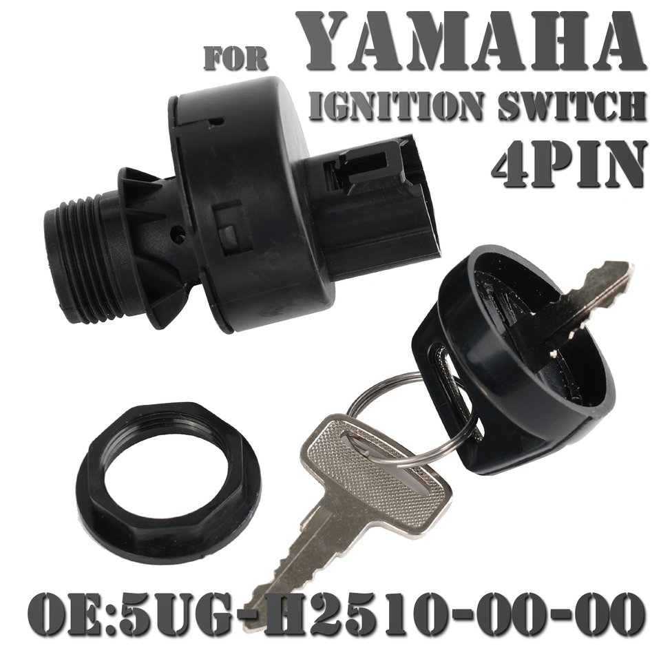 

Ключ зажигания для Yamaha Rhino 450 660 700 Viking VI Wolverine X2 X4 YXE70 YXF85 YXZ 1000R 2016-2021 5UG-H2510-00-00