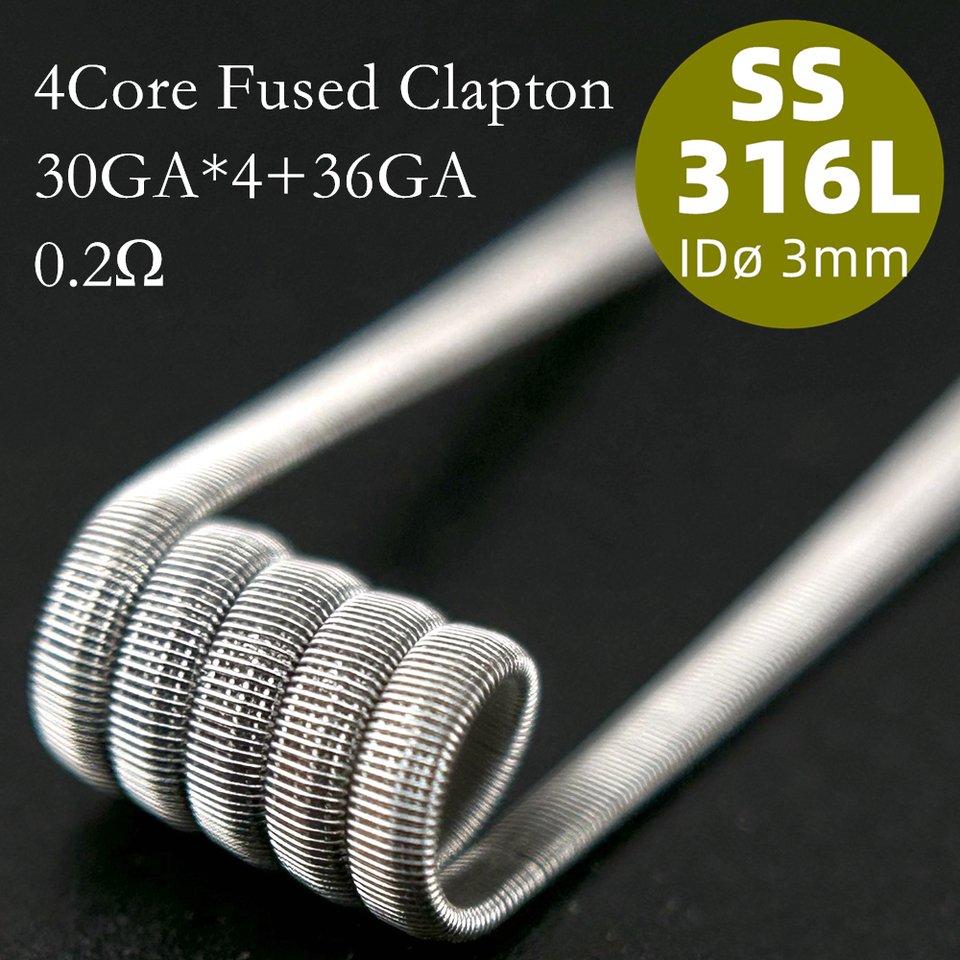 

Пружины для пайки 21 отверстия A1/SS316L/Ni80