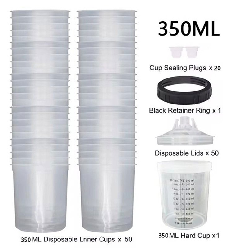 

Одноразовые чашки-распылители для краски DEBBIE SHI 350/600/800 мл