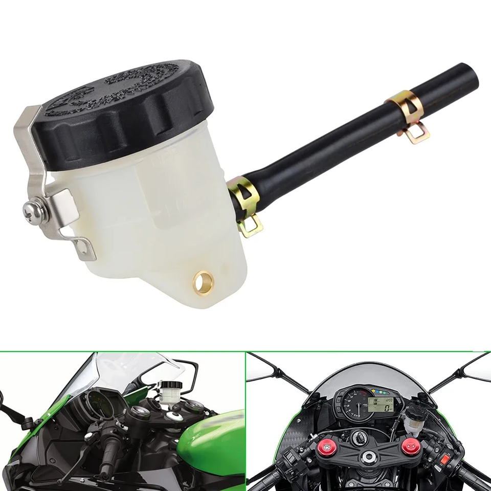 

Для 2007-2022 Kawasaki Ninja ZX-6R ZX6R резервуар для тормозного масла и жидкости для Kawasaki Ninja ZX10R ZX-10R 04-15 ZX-6R ABS 13-22