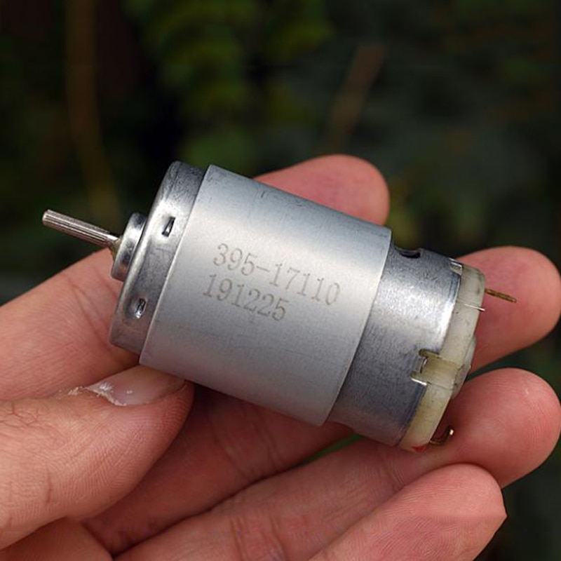 

RS-395-17110 Micro 28 мм электродвигатель 24 В постоянного тока 30 в 36 В 16000 об/мин высокоскоростной рифленый вал с охлаждающим вентилятором «сделай сам» фен Игрушечная модель
