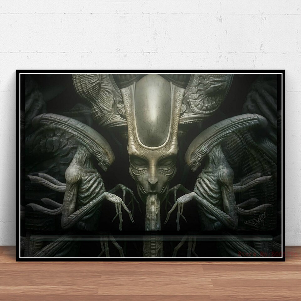 

Плакат Абстрактный инопланетянин Hr Giger Li II