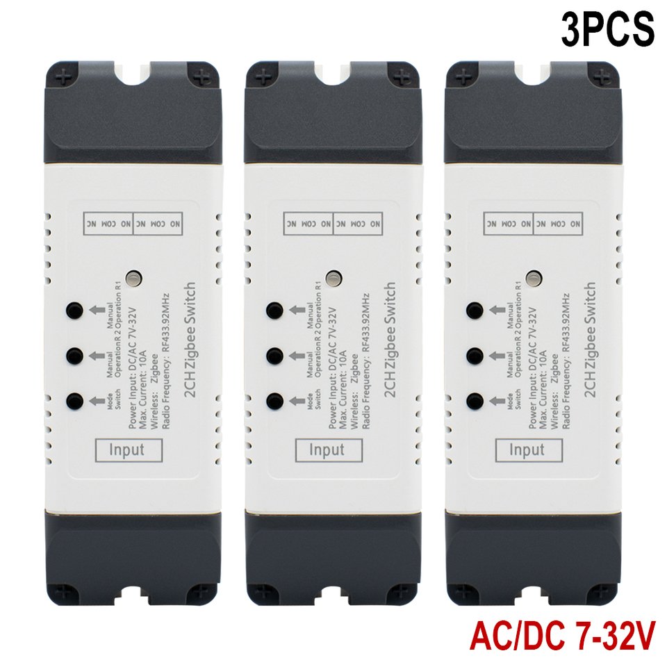 

Scimagic-RC Zigbee 2CH WiFi умный релейный модуль