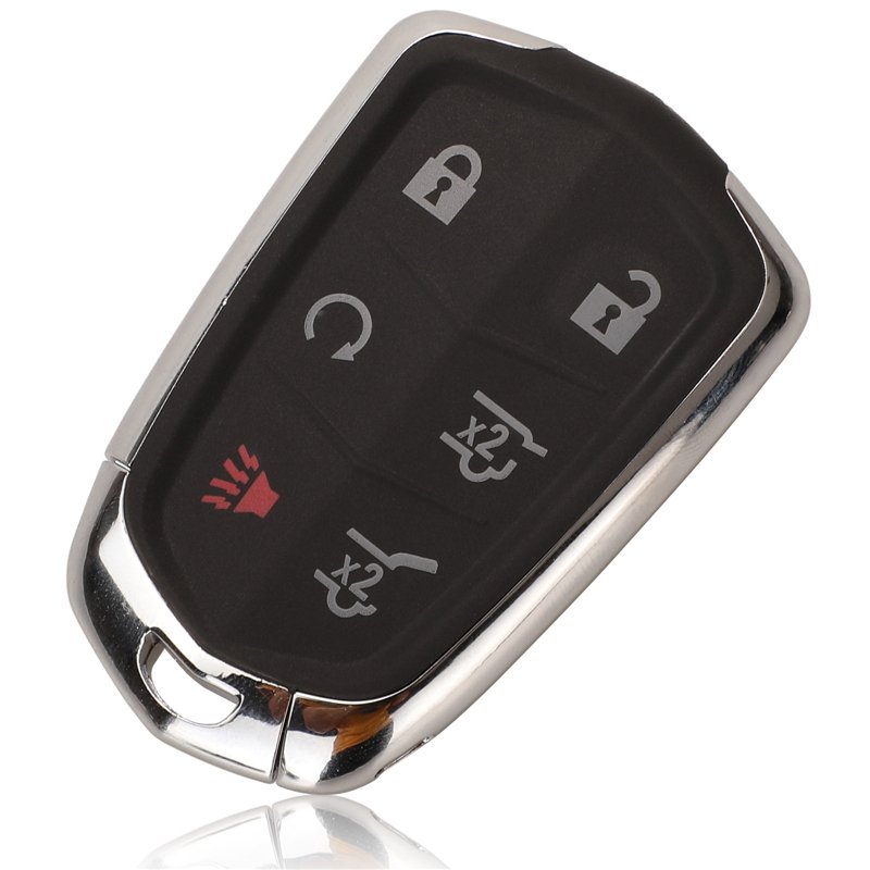 

Jinyuqin 3/4/5/6 кнопок умный удаленный автомобильный ключ для Cadillac SRX CTS ATS XTS Escalade ESV чехол без ключа замена FOB