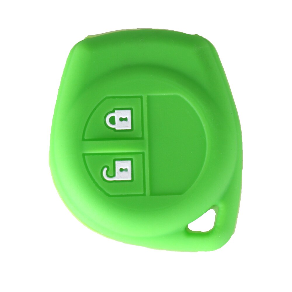 

KEYYOU 2-кнопочный силиконовый чехол для ключей для SUZUKI SX4 SWIFT LIANA VITARA JIMNY ALTO IGNIS ESTEEM, пульт дистанционного управления, чехол-брелок