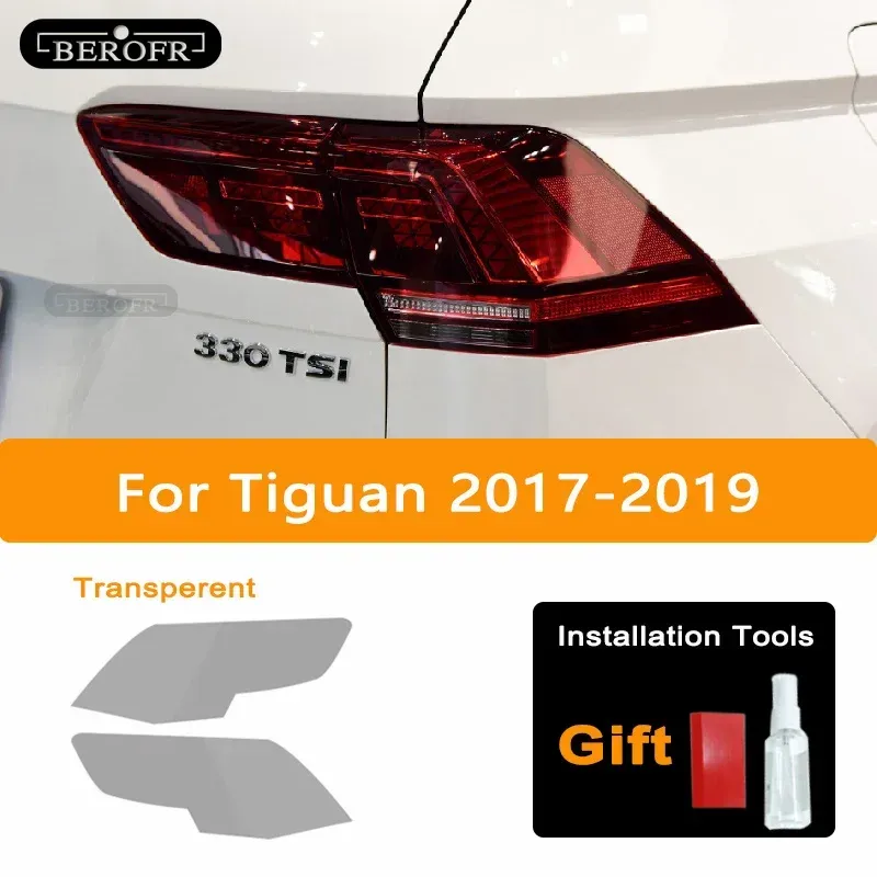 

2 шт., защитная пленка для автомобильных фар Volkswagen VW Tiguan 5N MK2 17-19