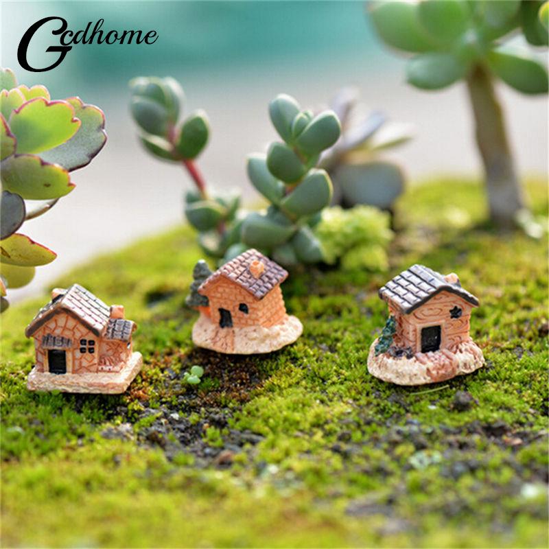 

3 шт. мини-домики GCDHome из смолы