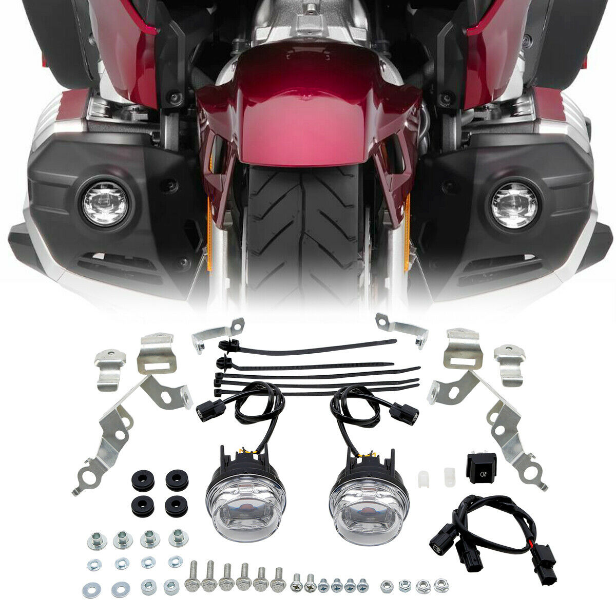 

Аксессуары для противотуманных фар Honda Gold Wing 1800 GL1800 2018-2023 2019, замена 08V70-MKC-A00