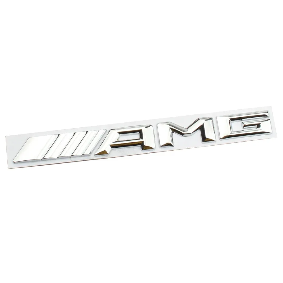 

3D логотип из сплава AMG, эмблема с буквами, значок багажника автомобиля для Mercedes Benz W204 W205 W176 W177 W212 W213 AMG, наклейка, аксессуары