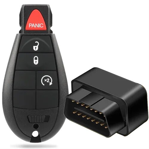 

Программатор OBD для ключа, брелок с бесключевым доступом, совместим с Jeep Dodge Ram Chrysler Volkswagen