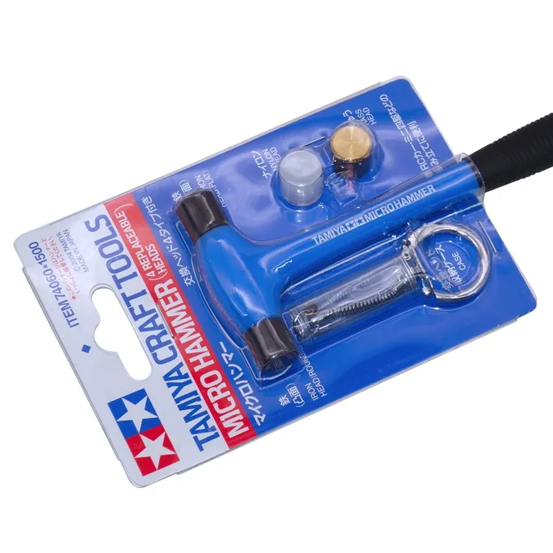 

Инструменты для рукоделия Tamiya 74060, микромолоток (4 сменные головки)