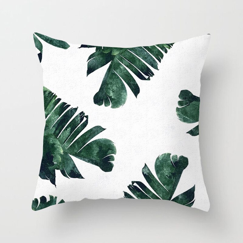 

Декоративная наволочка Monstera Cactus Agave, полиэстер/хлопок 45*45 см