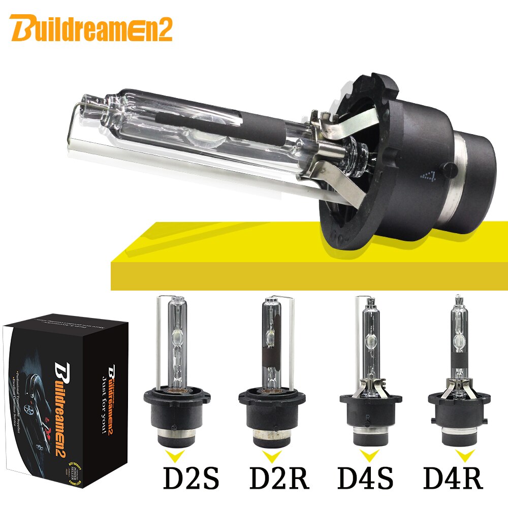 

Buildreamen2 35 Вт D2S D2C D2R D4S D4R HID ксеноновая лампа 4300K 6000K 8000K 10000K 12V Автомобильная лампа для фар 2 шт.