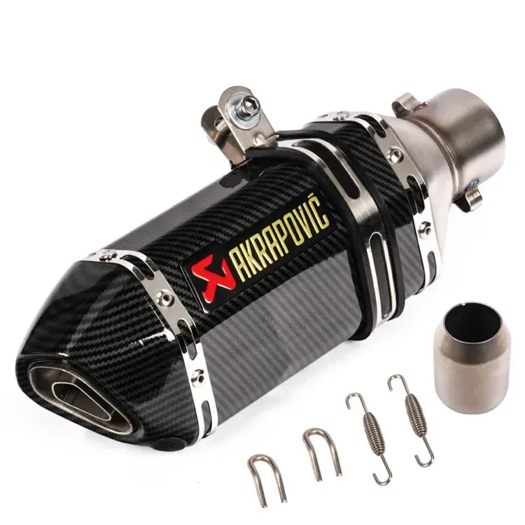 

KPR150Horizon350R3R25 GSX ninja250Z400Huanglong300Модифицированная маленькая шестиугольная выхлопная труба