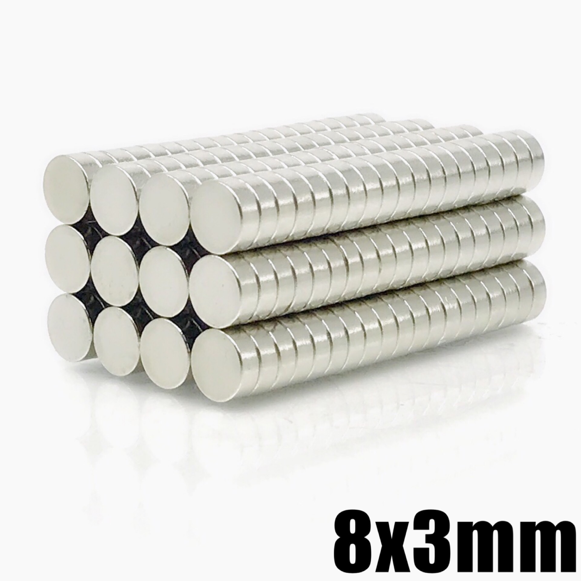 

Супер мощные круглые неодимовые магниты NdFeB 8x3