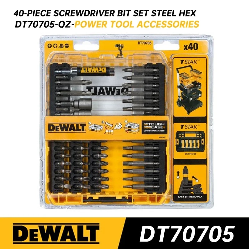 

DEWALT DT70705 Набор бит для шуруповерта 40 шт