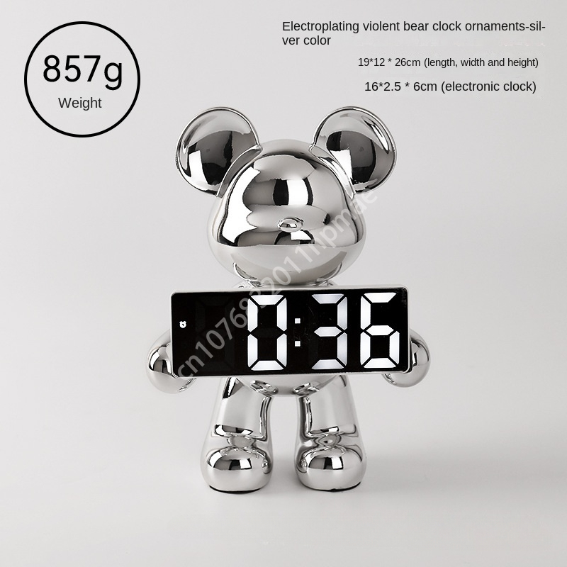 

Канифольный медвежонок-часы