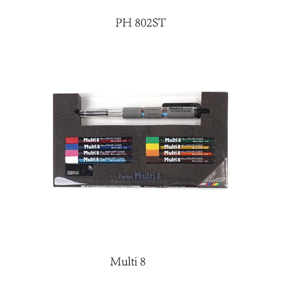 

Pentel Multi+8 набор механических карандашей