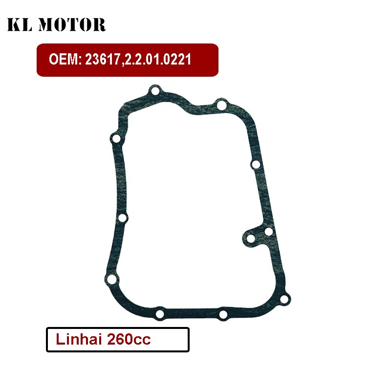 

Правая прокладка крышки картера для Linhai 260 ATV 300 ATV 400 400 CUV LINHAI, детали № 23617