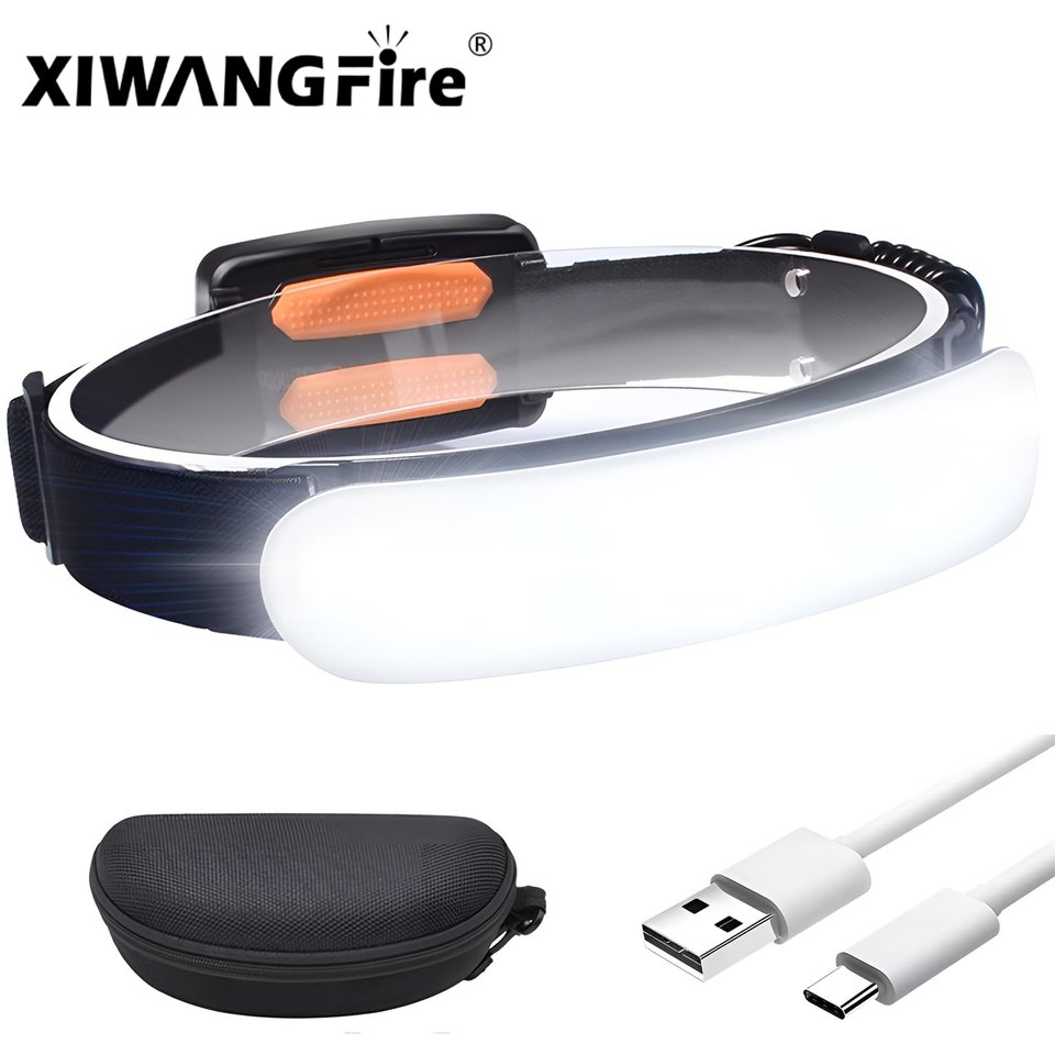 

XIWANGFIRE налобный фонарь 5000 мАч 3 режима