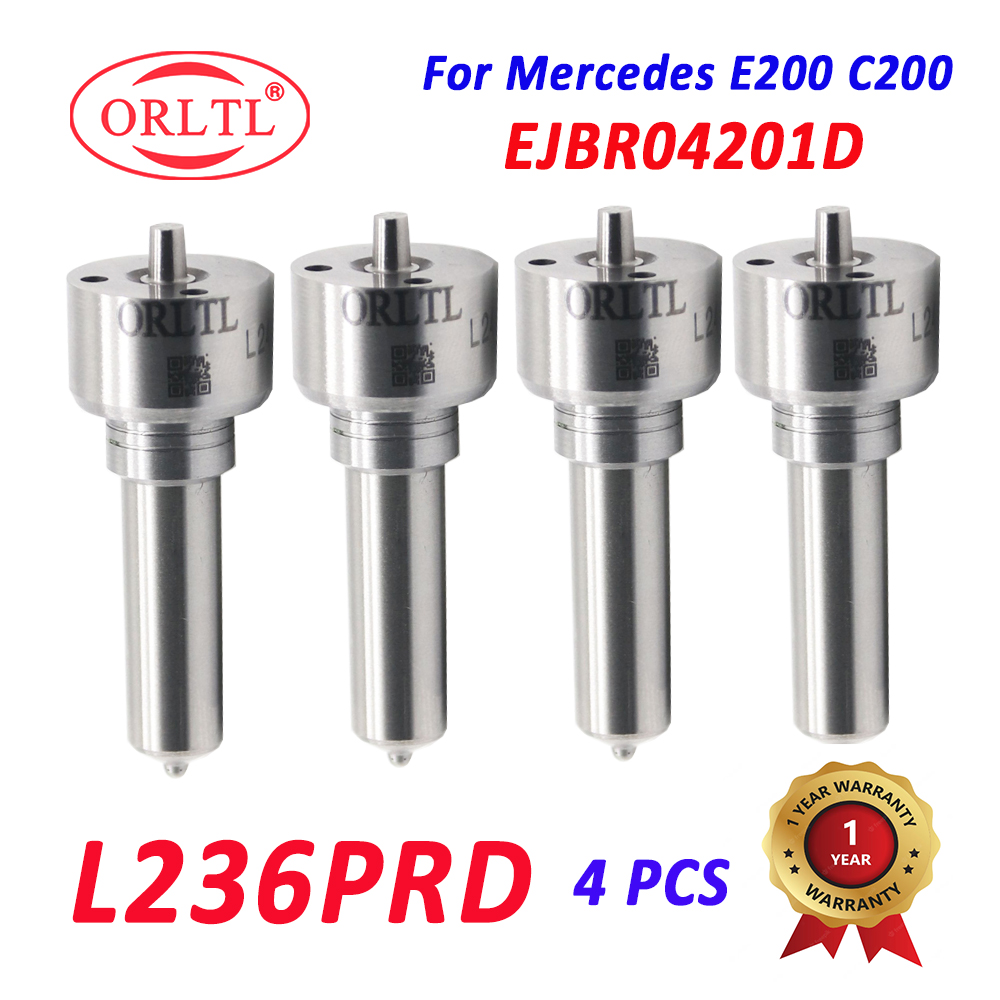 

Форсунка дизельного инжектора EJBR04201D L236PRD, насадка для топливного инжектора Mercedes Bens Delphi A6460700987 ORLTL, 4 шт.