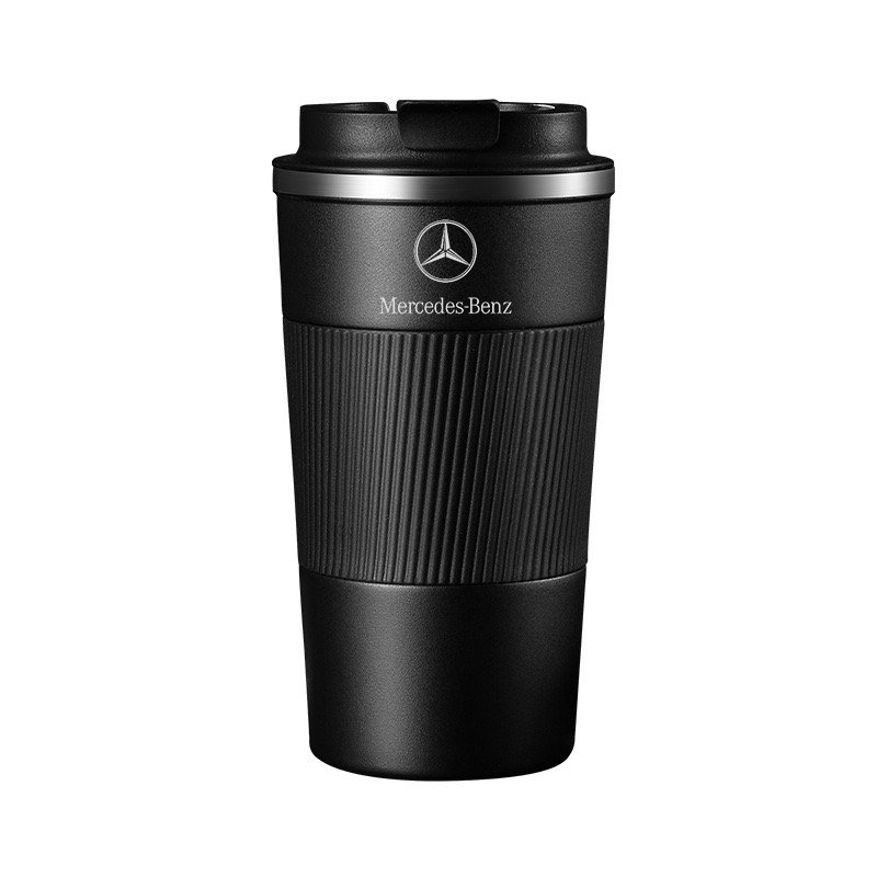 

Автомобильная кофейная чашка 510 мл для Mercedes Benz S320 W164 W203 W204 W168 C180 E320 A200 CLA CLK CLS ML, термос из нержавеющей стали, кружки