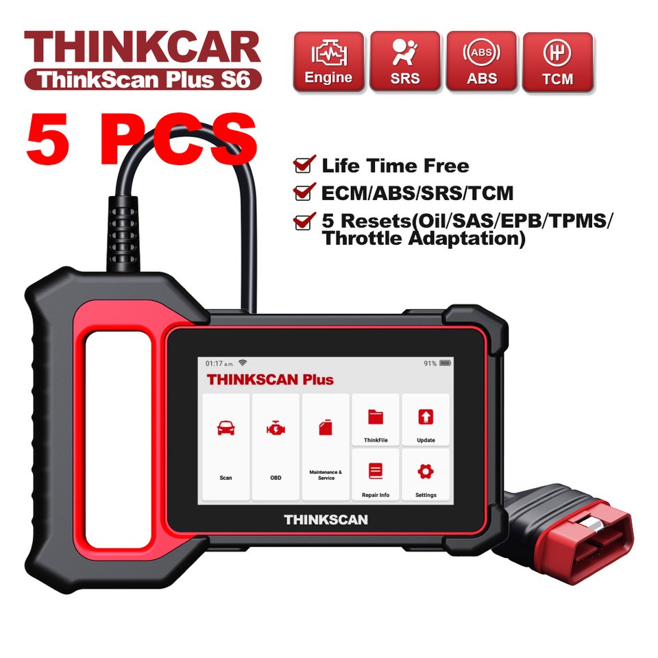

5 шт. THINKCAR THINKSCAN PLUS S7 S4 Мексика Бразилия ЕС Россия местные склады