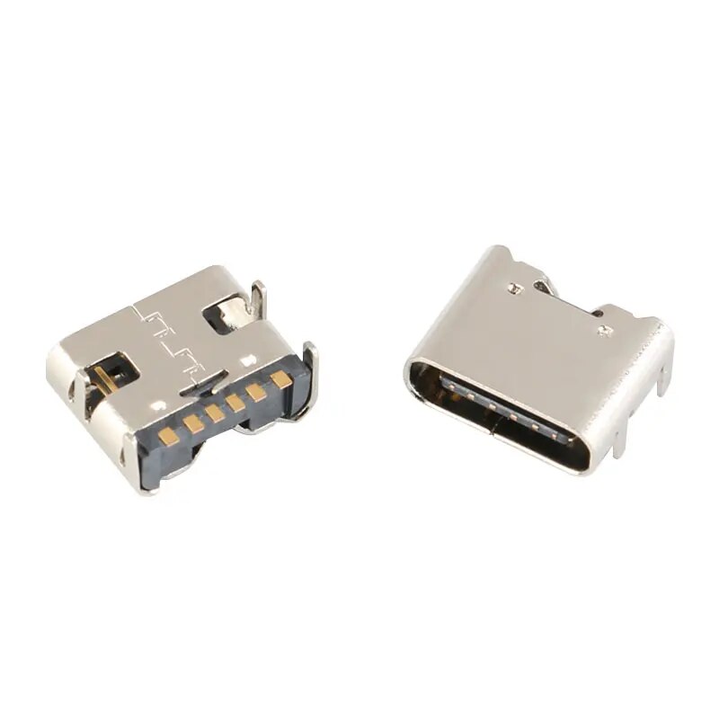 

CORE SET 6P type-c female socket разъемы