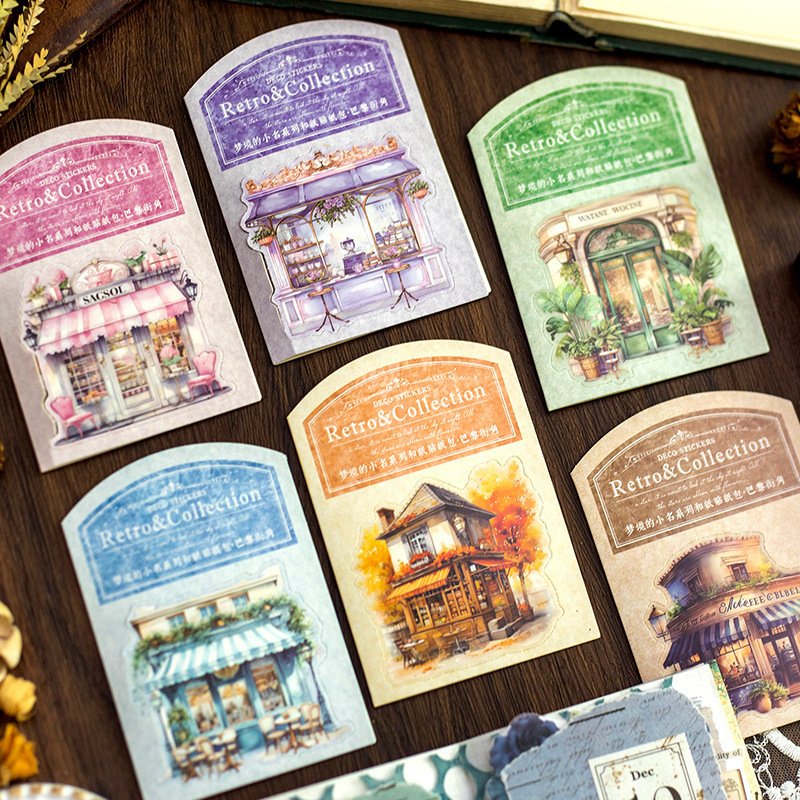 

Набор декоративных наклеек Mengtai "Store In Dreamland", 20 шт.