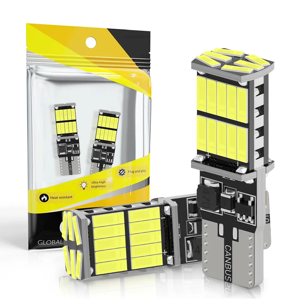 

2 шт., автомобильные лампы W5W 194 T10 4014 26smd