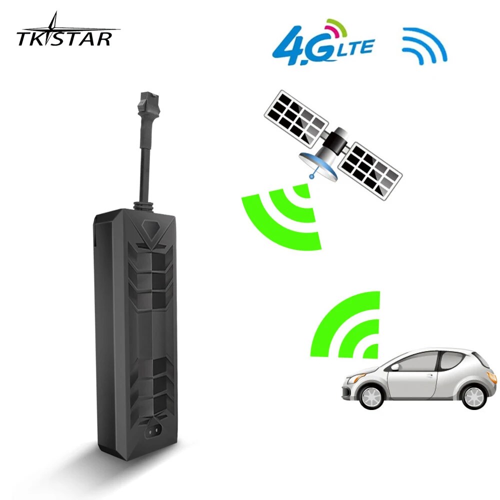 

TK806 TKSTAR 2G 4G Автомобильный GPS-трекер с релейным дистанционным управлением, отключение моторного масла, устройство слежения в реальном времени, сигнализация 9-95 В постоянного тока