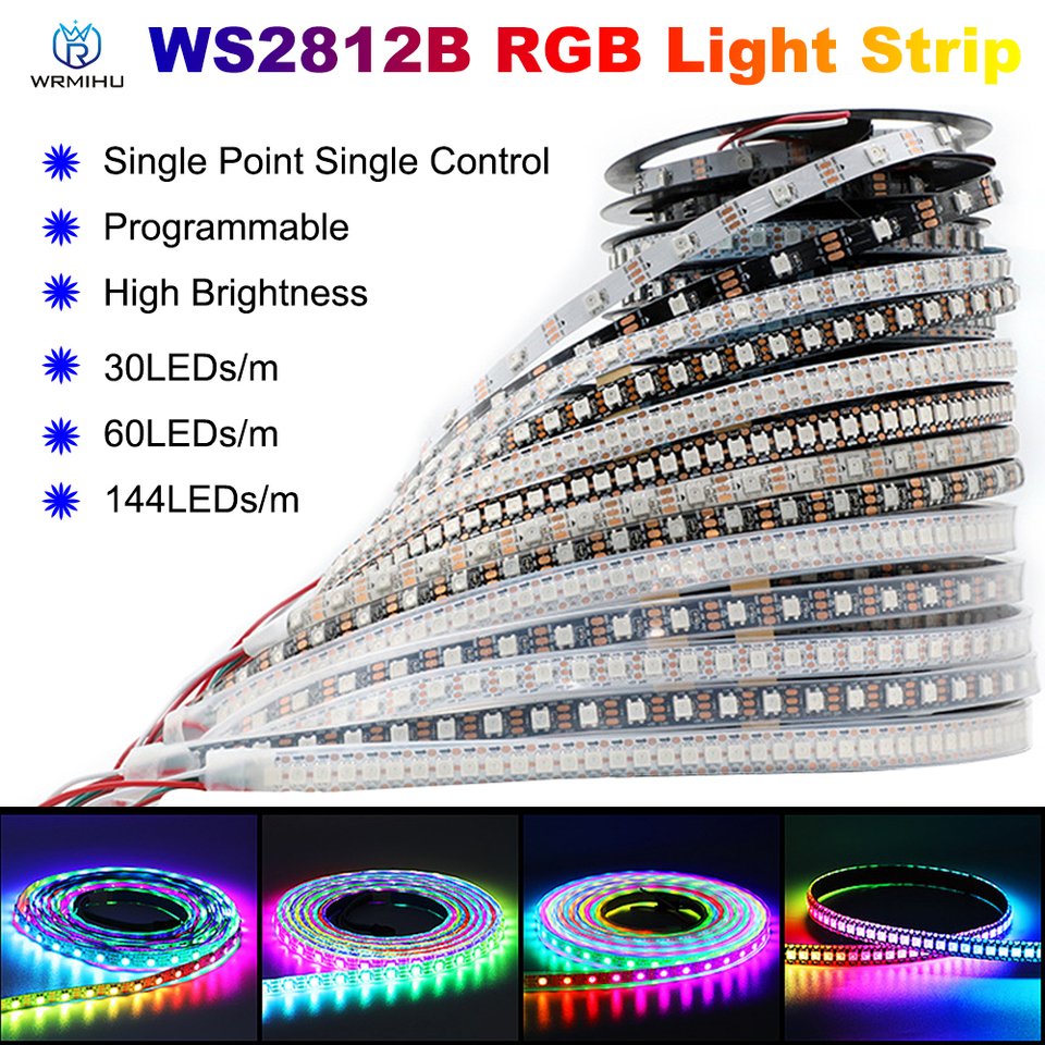 

YJBCo WS2812B светодиодная лента 1/2/3/4/5 м