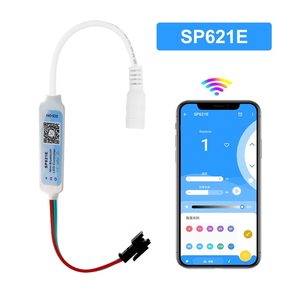 

TiaoChongYi SP621E Bluetooth контроллер для светодиодной ленты