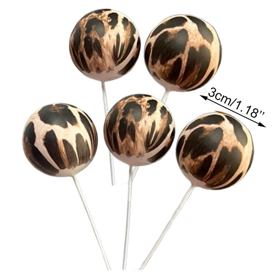 

Топперы для торта Jungle Animal 3 см MicroPlush