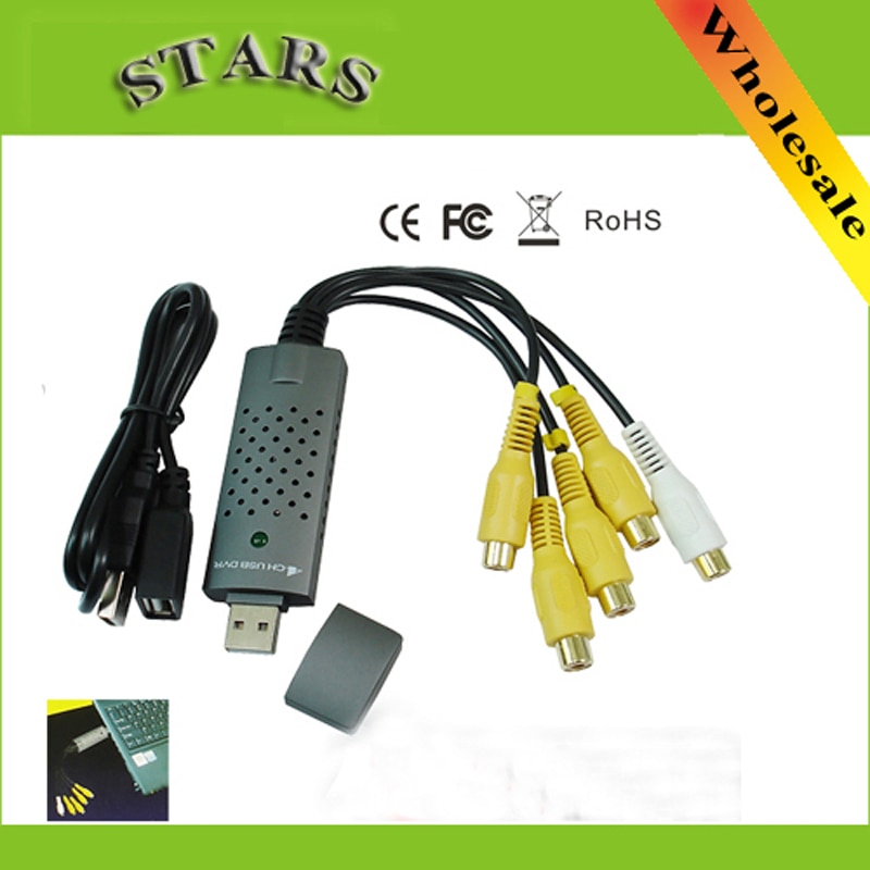 

Nsendato USB 2.0 4-канальный видеозахват для VHS