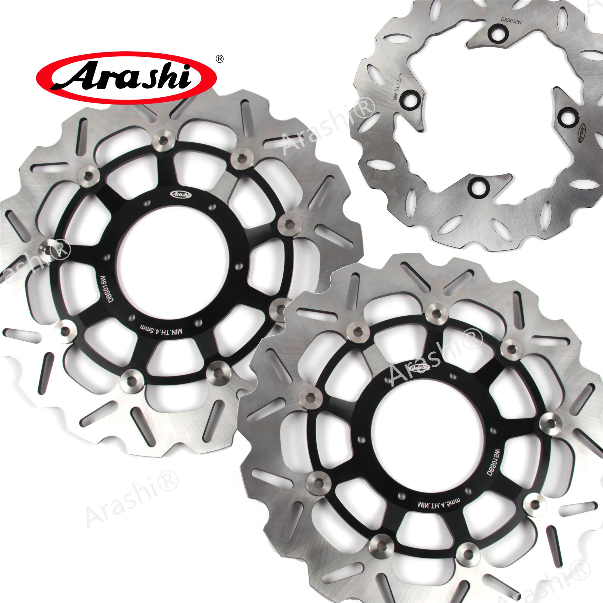 

ARASHI тормозной диск для HONDA CBR1000RR 2004 2005 CBR 1000 RR Передние Задние тормозные диски роторы CNC алюминий 1000RR