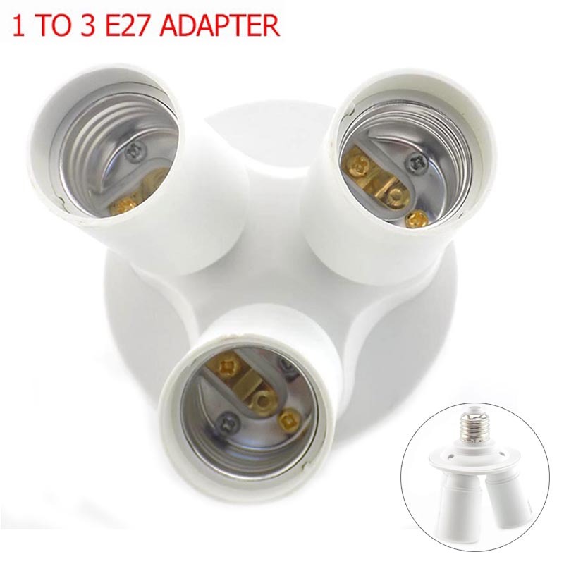 

Адаптер E27 на 3 E27 QvvCev