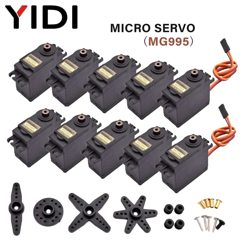 

YIDI Металлический сервопривод MG995 180 360°