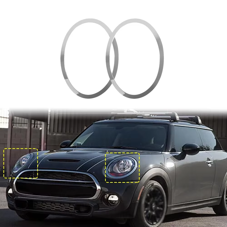 

Для Mini Cooper F55 F56 F57 One S JCW 2014-2021 Передняя фара Задний задний фонарь Образовательная отделка Стайлинг Внешняя декоративная крышка