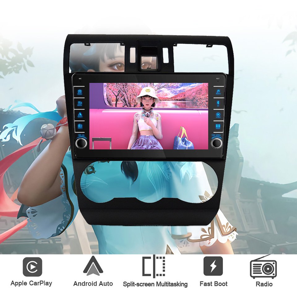 

Для Subaru Forester WRX 2012-2018 Автомобильный радиоприемник Аудио Мультимедиа Видео Музыкальный плеер HU GPS Navi Android 14 Автомобильные интеллектуальные системы