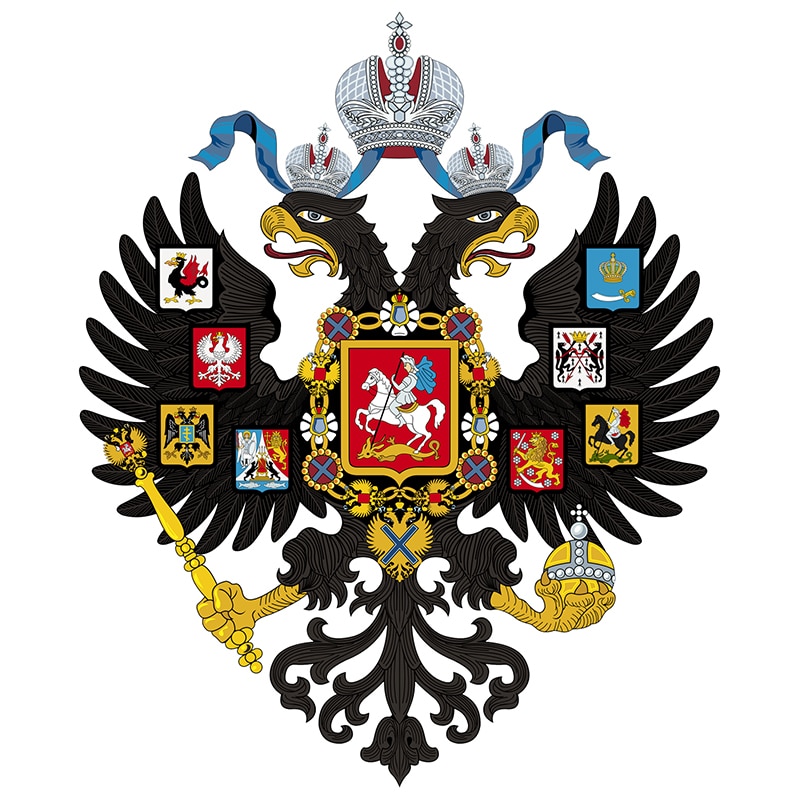 

Малый герб Российской империи автомобильные наклейки виниловые ПВХ 15 см * 12 см мотоциклетные наклейки автомобильные наклейки