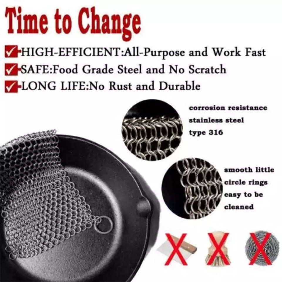 

Цепочка для чистки посуды VIBRATITE из нержавеющей стали