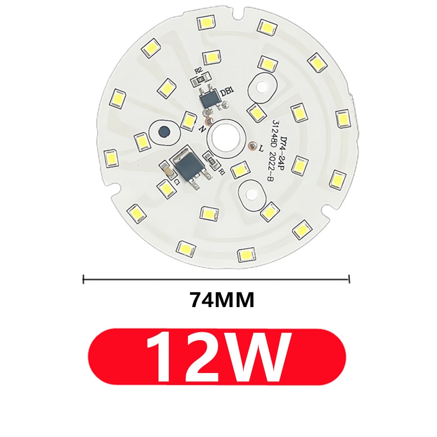 

Светодиодный чип OuuZuu 3-18 Вт SMD 2835 холодный/теплый белый