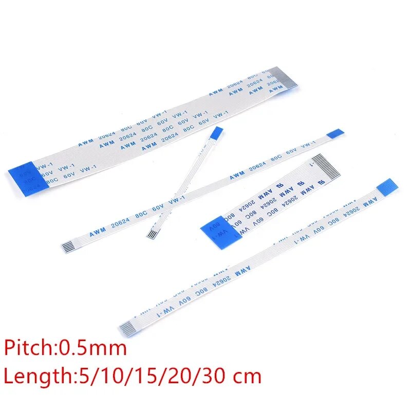 

FFC FPC кабель 0.5 мм 4-60 Pin